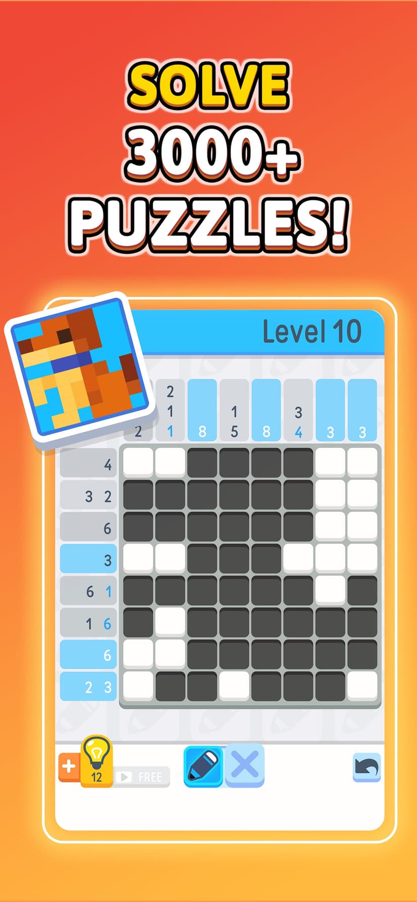 Nonogram - IQ Logic Pic Puzzle screenshot 2 - screenshot