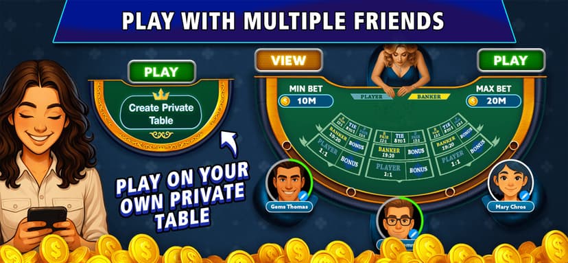 Baccarat - Casino Style screenshot 2 - screenshot