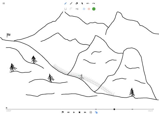 Line Rider screenshot 1 - screenshot