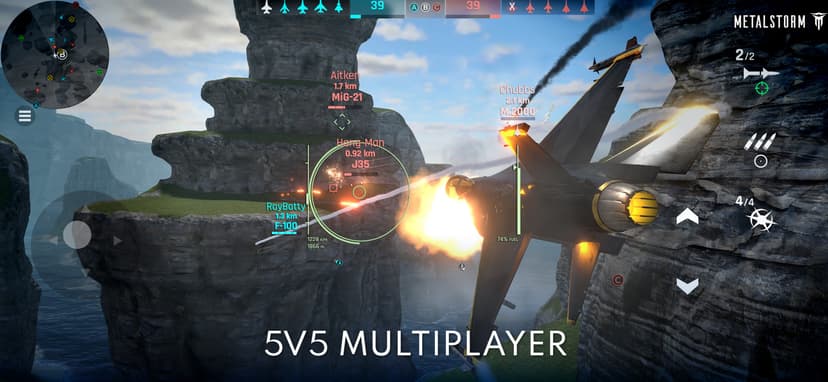Metalstorm: Modern Air Combat screenshot 1 - screenshot