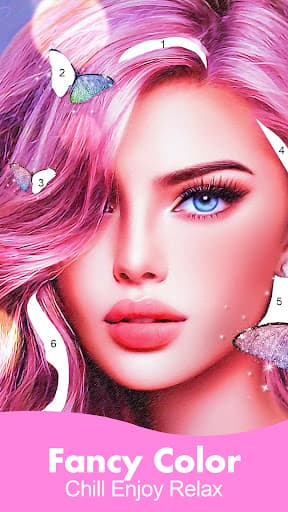 Fancy Color - Paint By Number screenshot 1 - screenshot