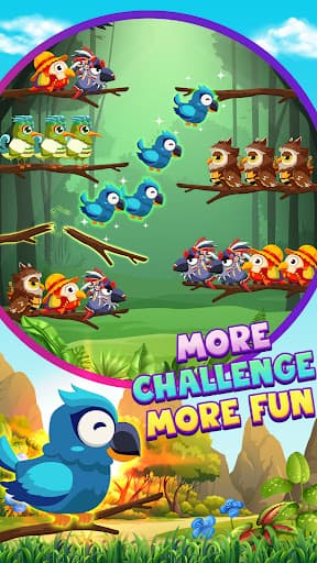 Bird Sort 2: Color Puzzle screenshot 2 - screenshot