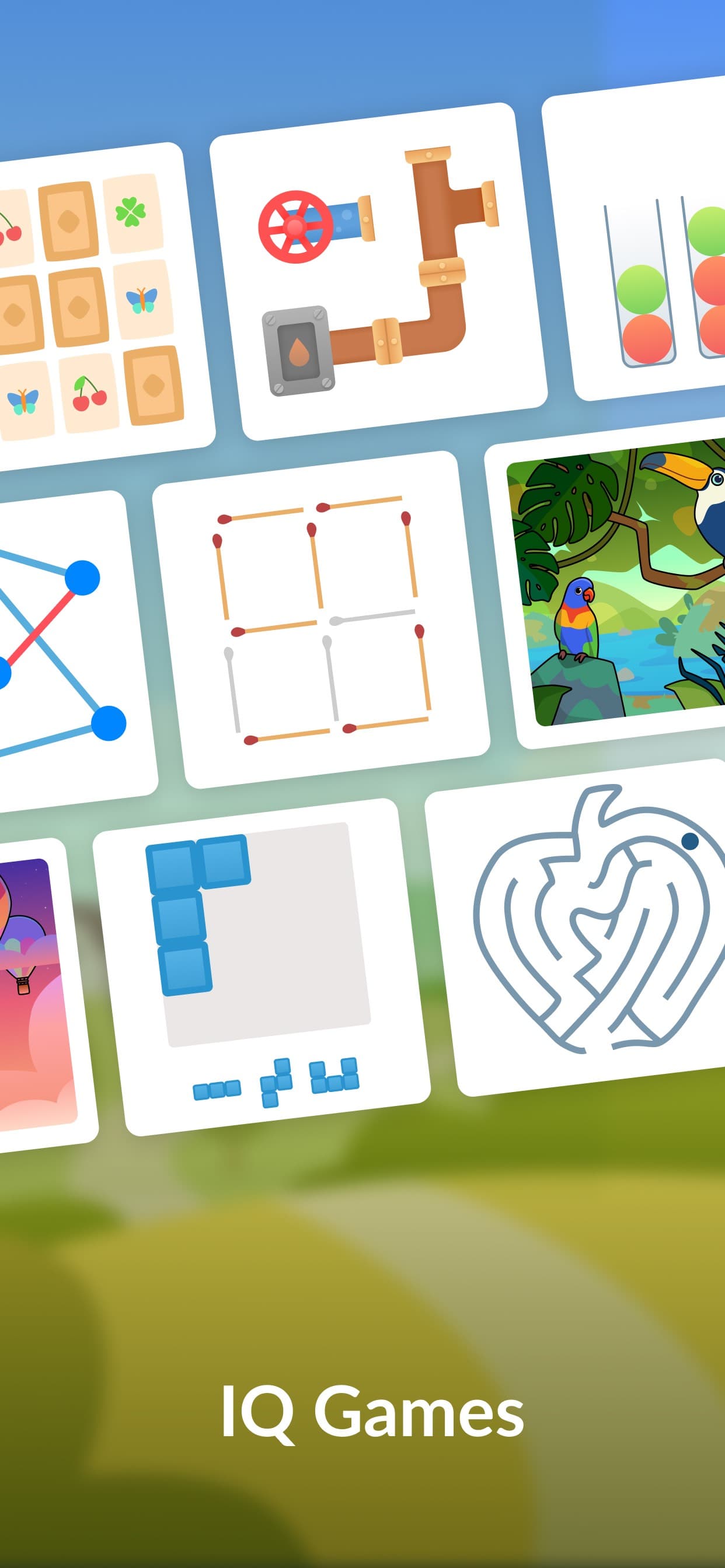Logic Puzzles, IQ & Mind Games screenshot 1 - screenshot