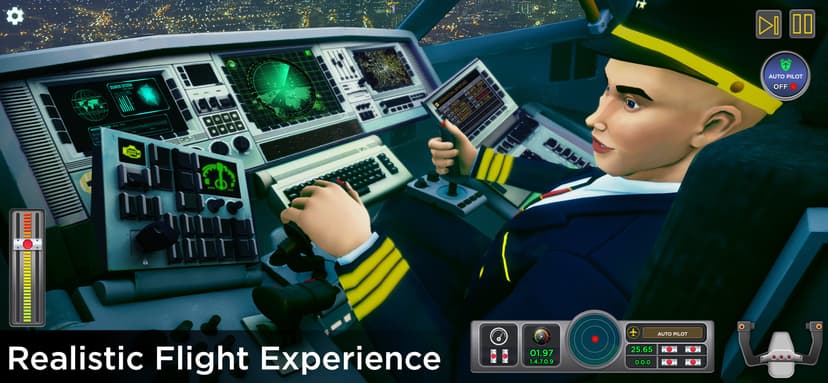 City Airplane Pilot Flight Sim screenshot 4 - screenshot
