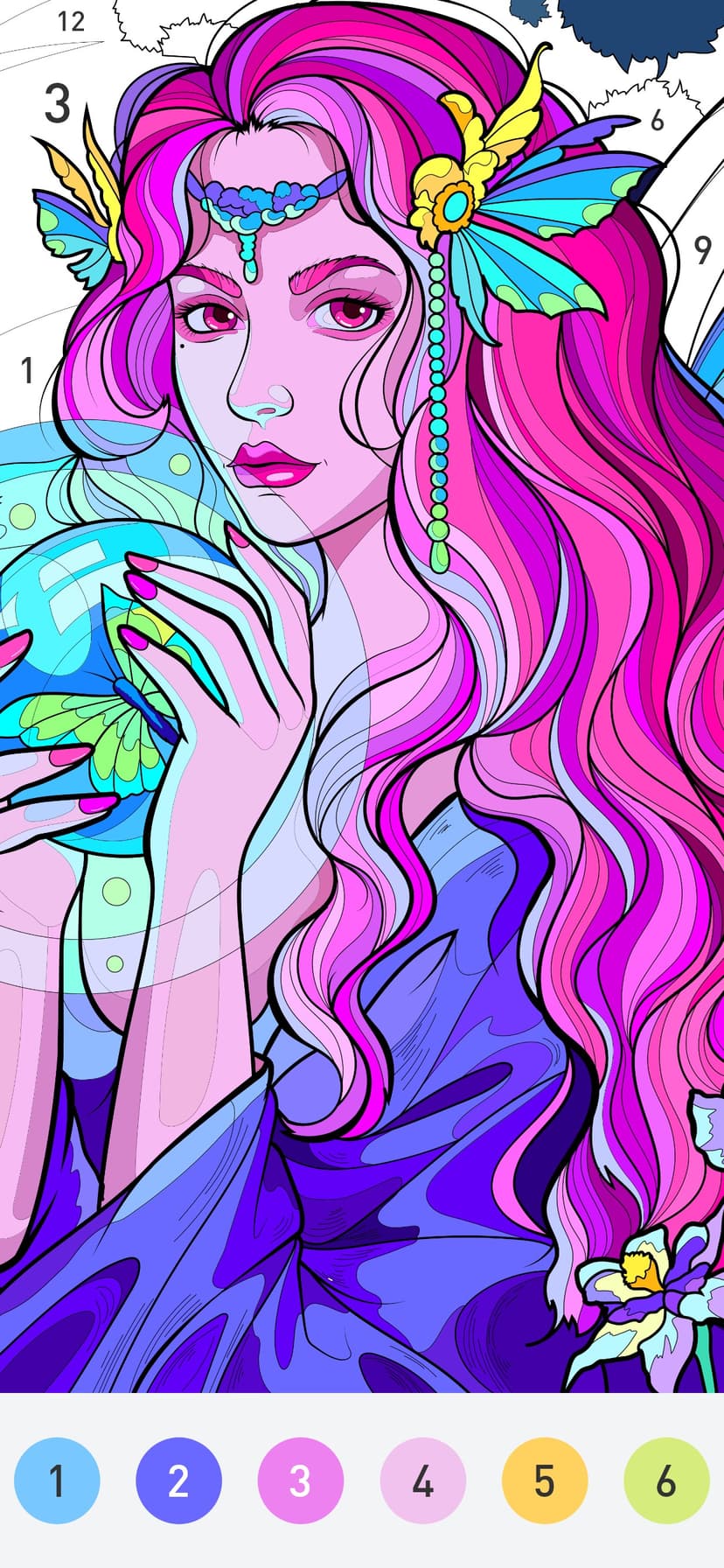 Color Day - Paint by number screenshot 1 - screenshot