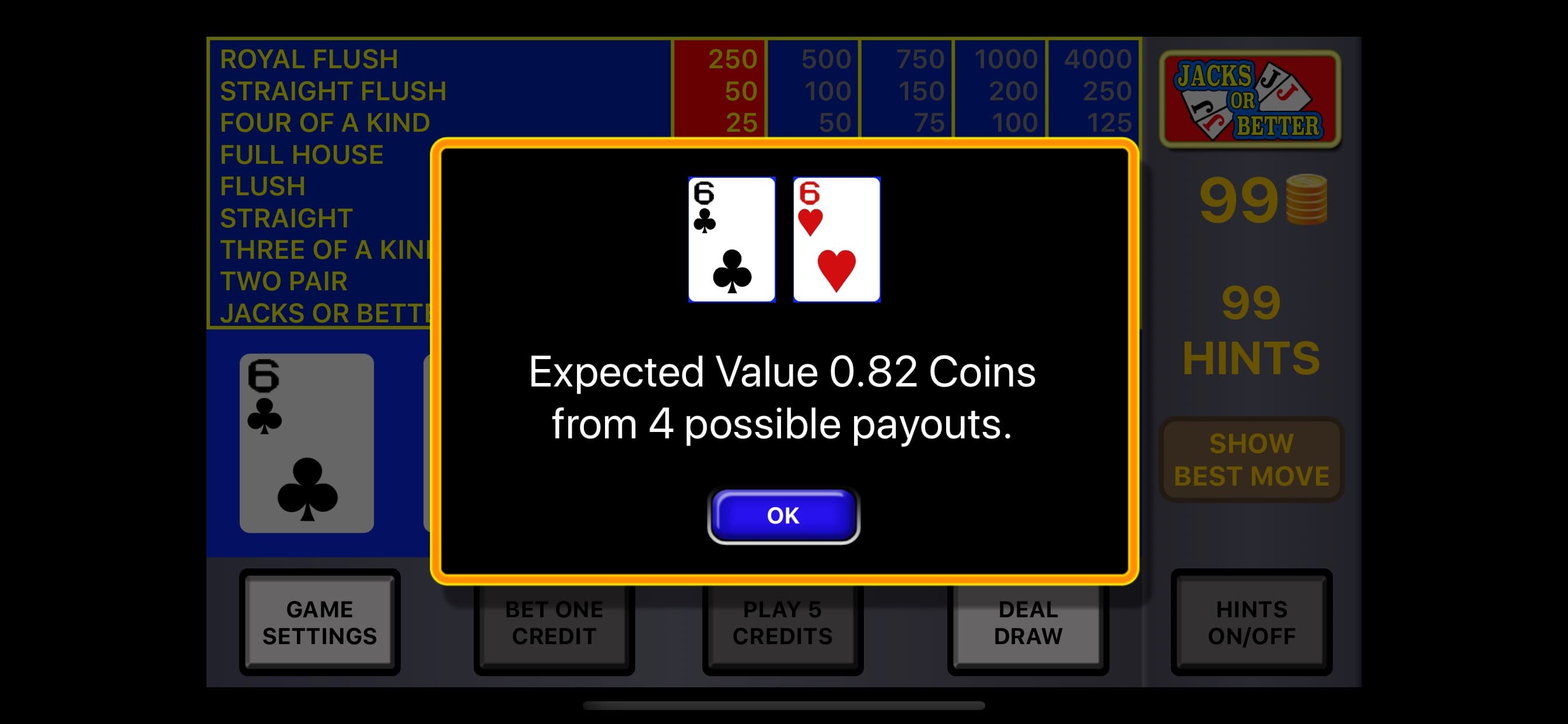 Video Poker Strategy screenshot 3 - screenshot