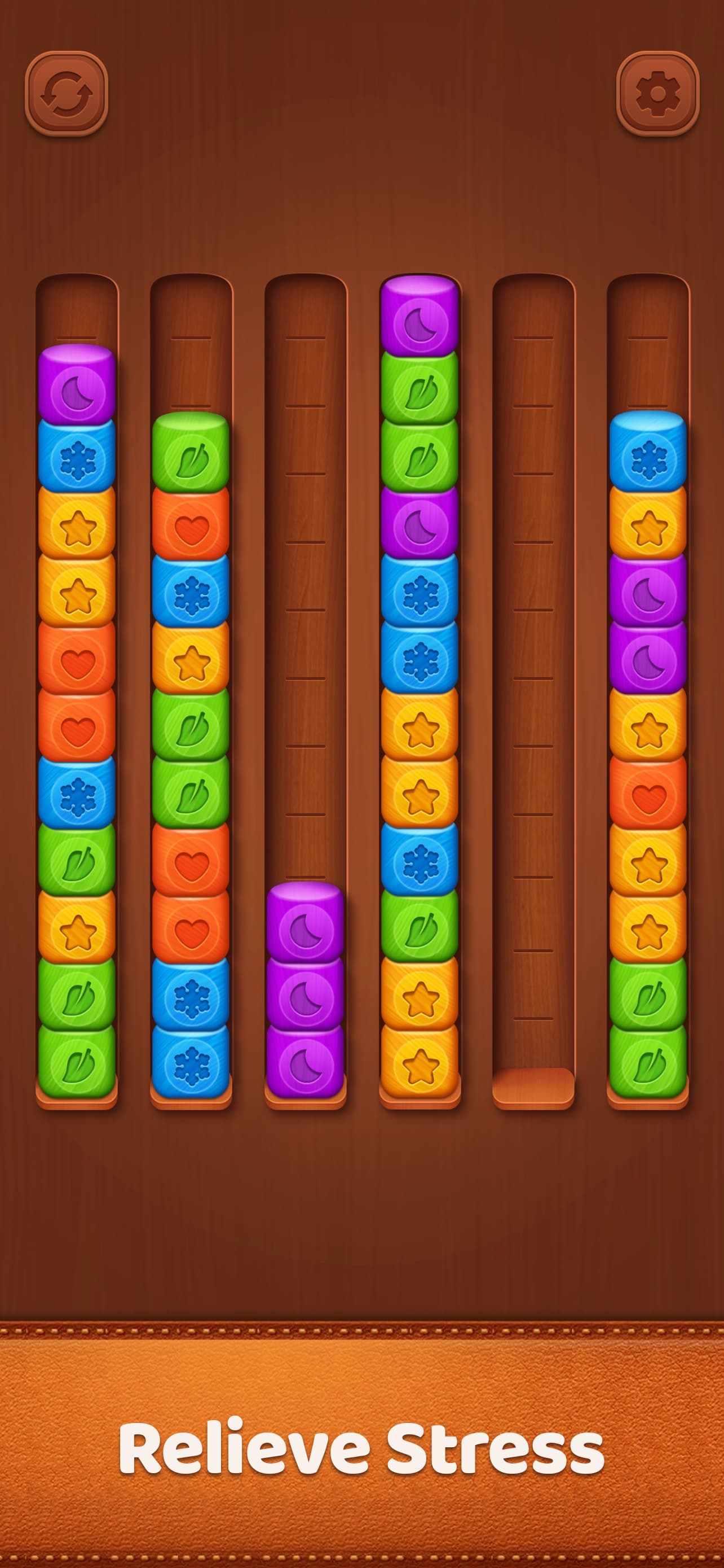 Woody Sort! screenshot 1 - screenshot