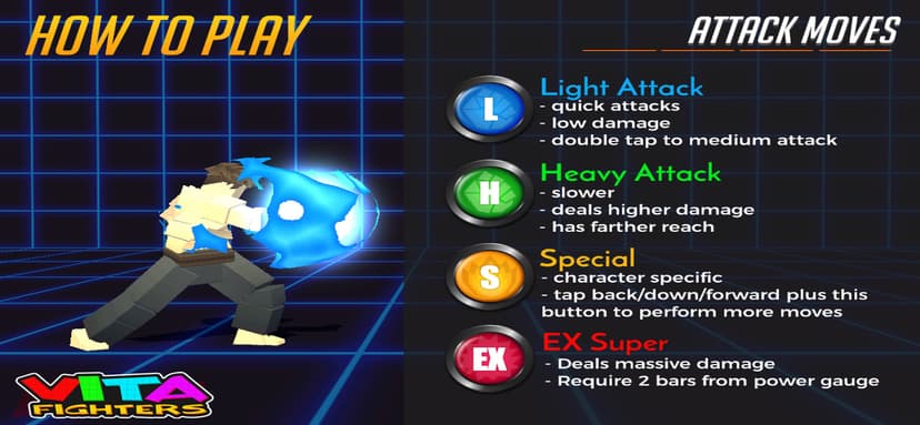 Vita Fighters screenshot 8 - screenshot