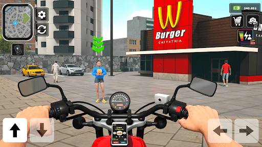Rider Food Delivery Simulator screenshot 2 - screenshot