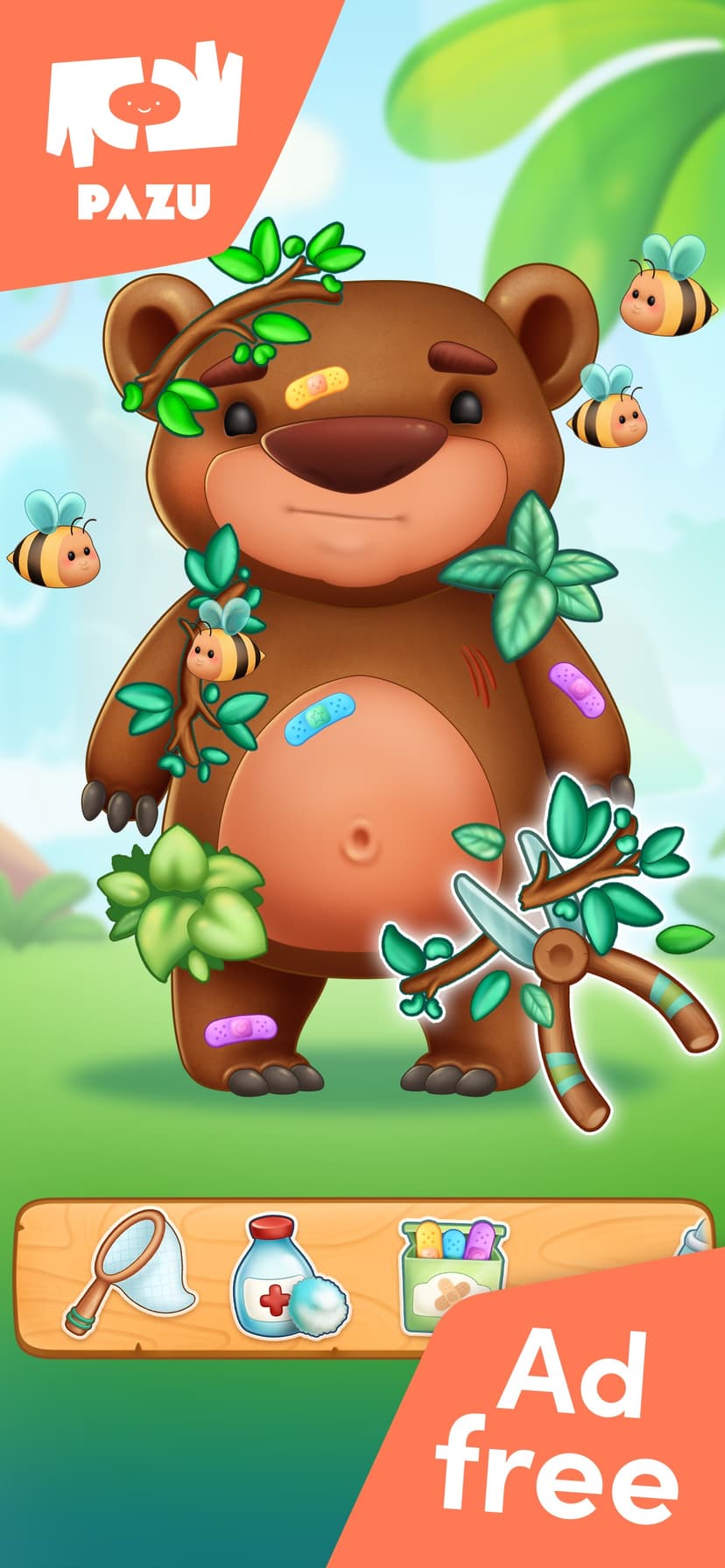 Jungle Vet Care Games For Kids screenshot 1 - screenshot