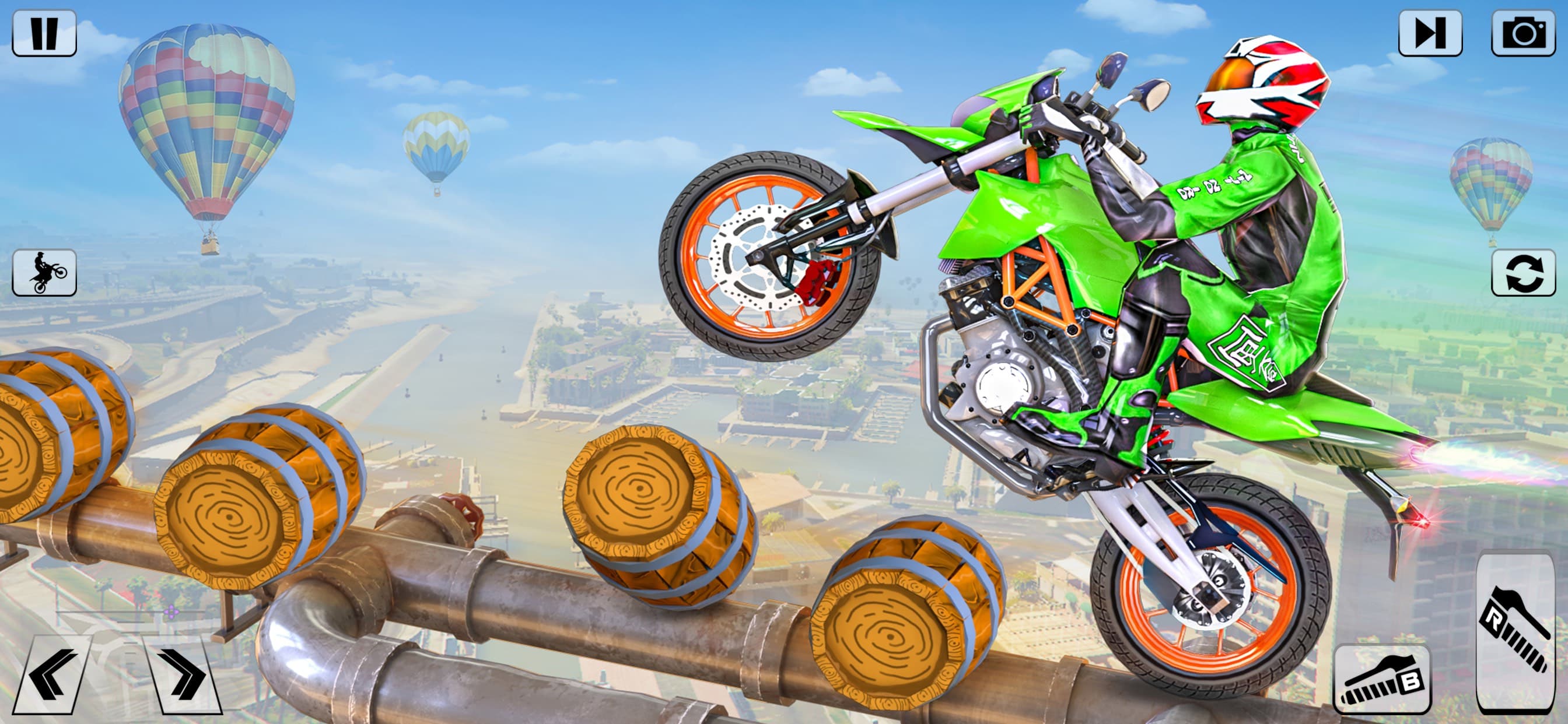 Bike 360 Flip Stunt game 3d screenshot 6 - screenshot