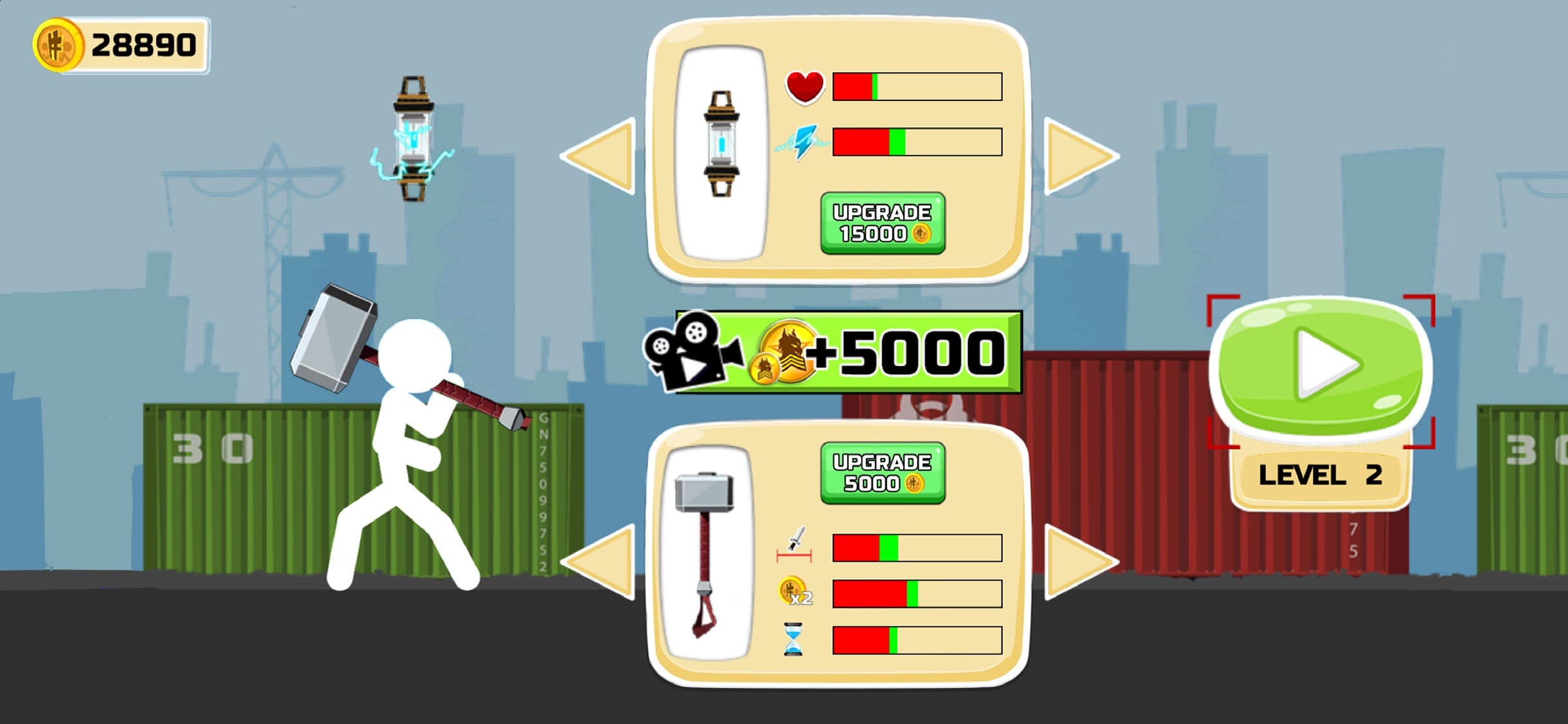 Stickman Fighter Epic Battle 2 screenshot 4 - screenshot