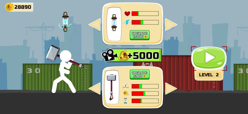 Stickman Fighter Epic Battle 2 screenshot 4 - screenshot