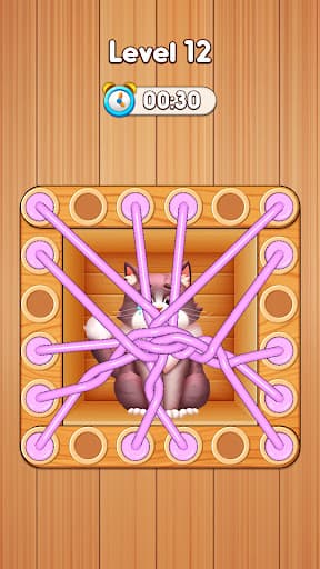 Woody Untangle Rope 3D Puzzle screenshot 10 - screenshot