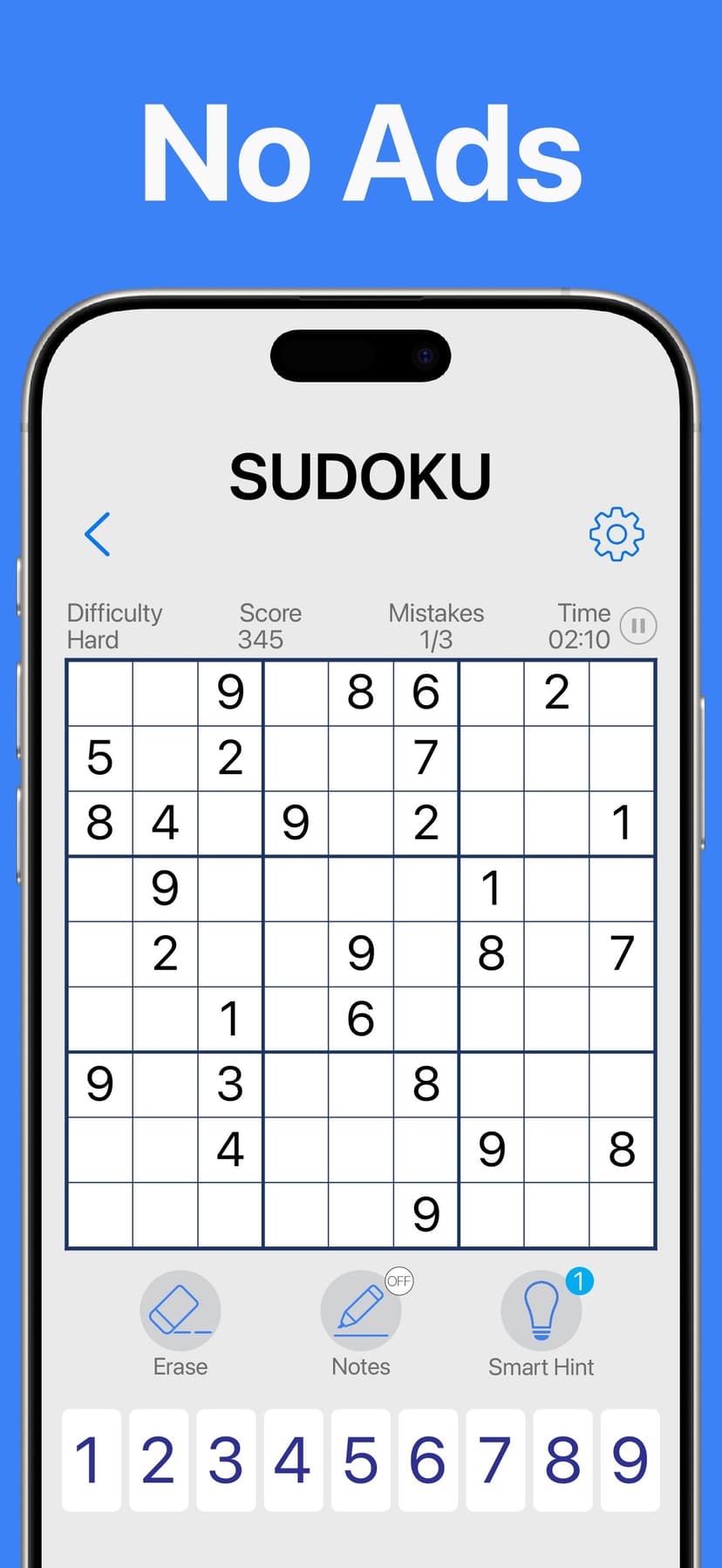 Sudoku No Ads screenshot 2 - screenshot