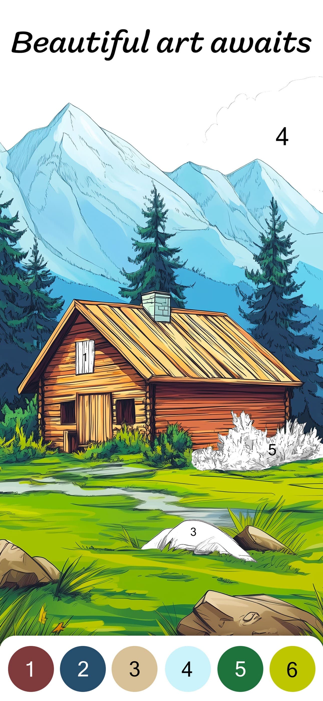 Color by Numbers for Adults screenshot 2 - screenshot