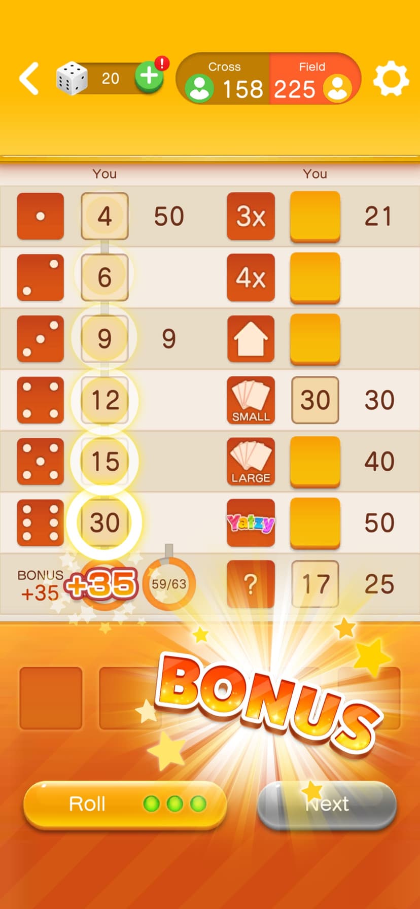 Yatzy Infinity screenshot 2 - screenshot