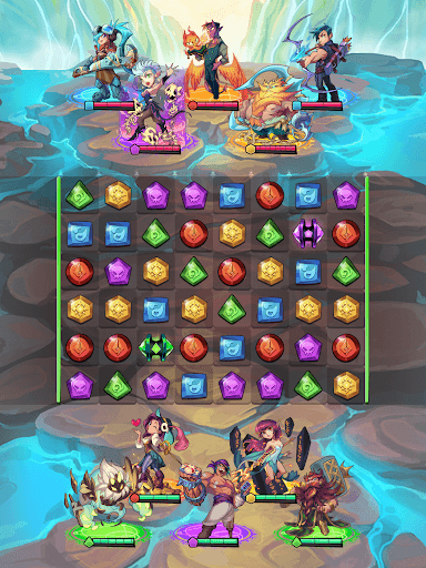Puzzle Brawl: Match 3 PvP RPG screenshot 14 - screenshot