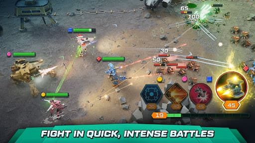 Mech vs Aliens: War Robots RPG screenshot 1 - screenshot