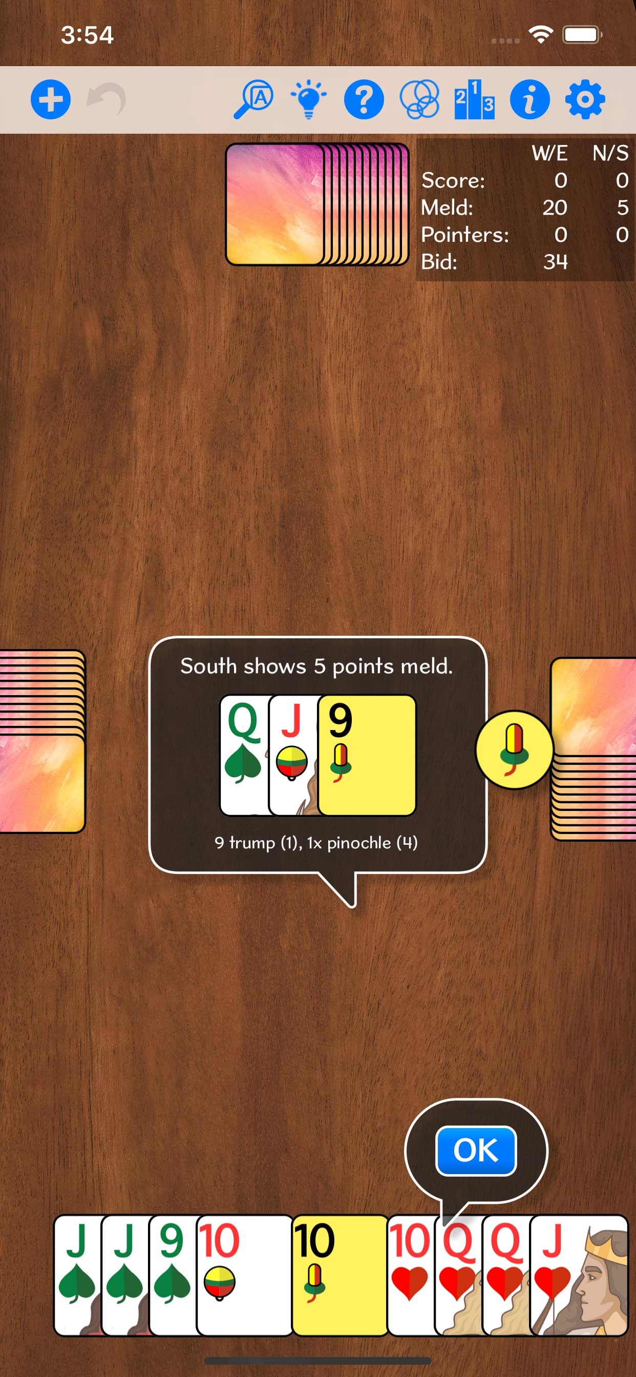Pinochle screenshot 5 - screenshot