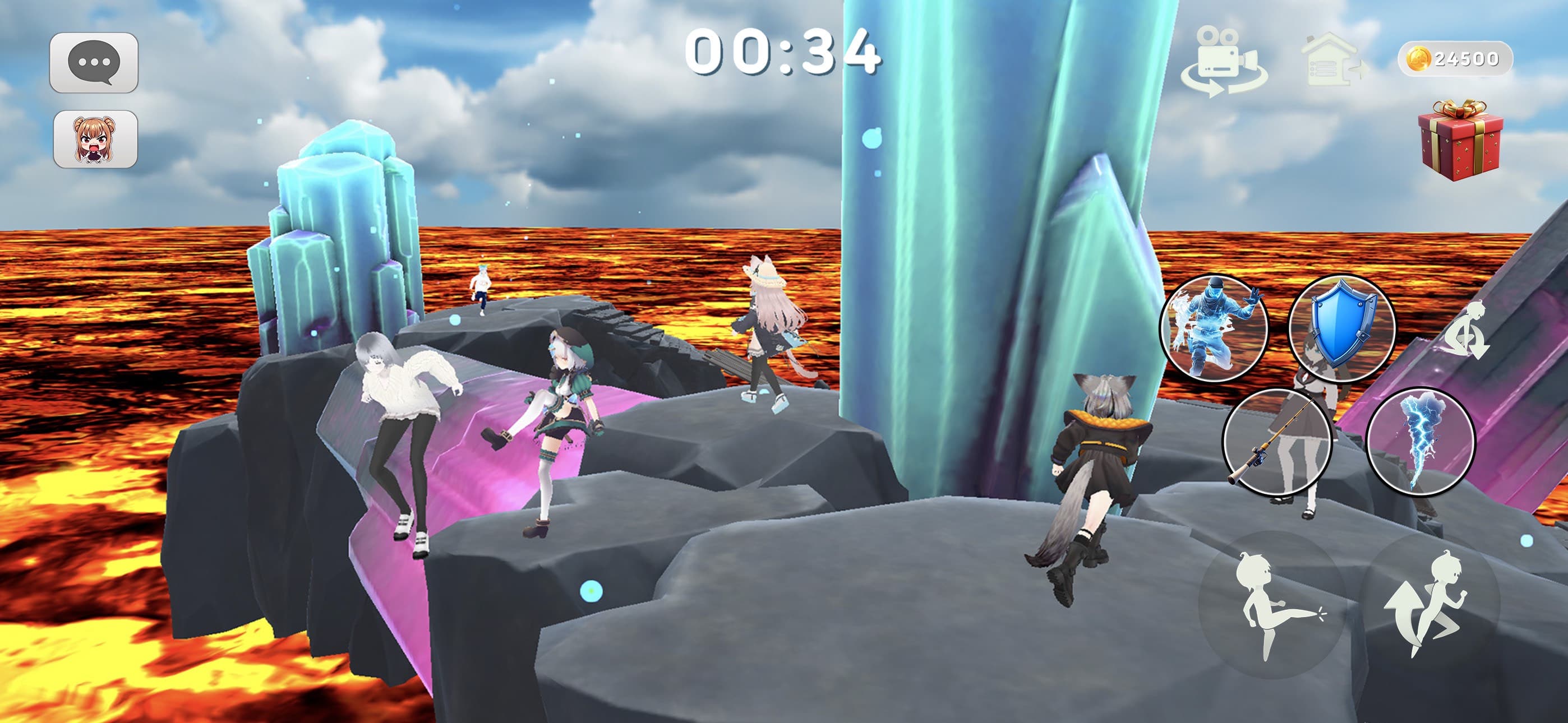 The floor is lava game brawl screenshot 3 - screenshot