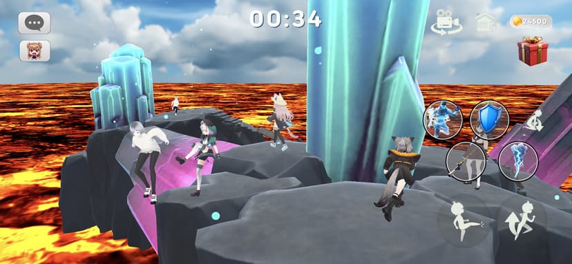 The floor is lava game brawl screenshot 3 - screenshot