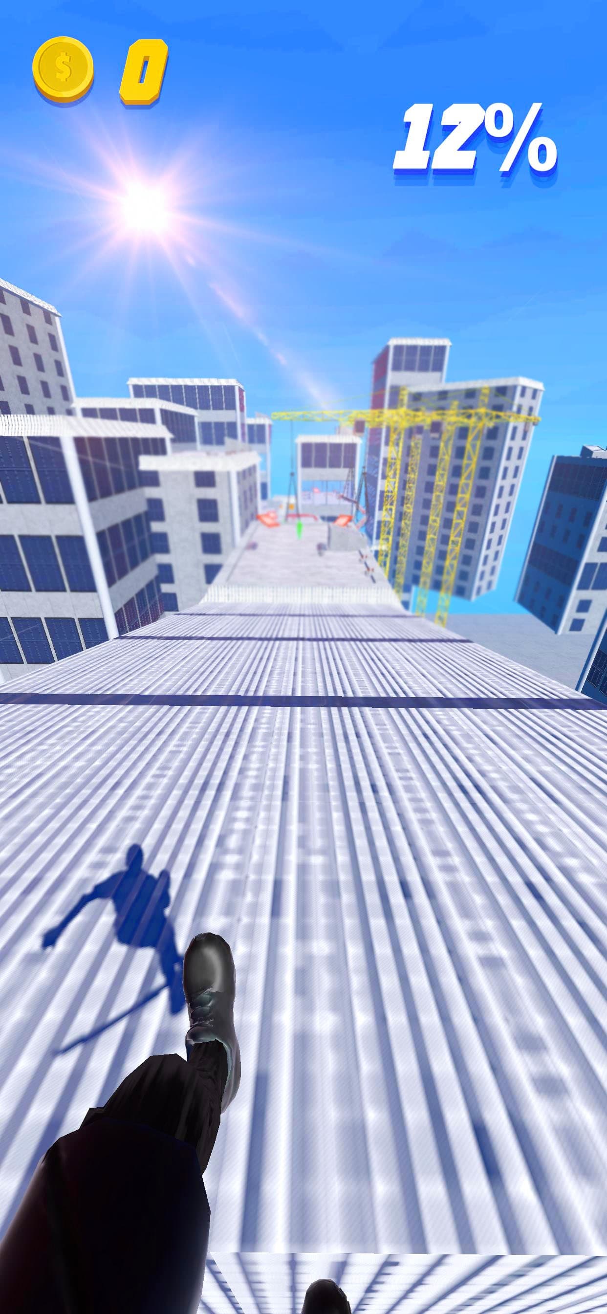 Rooftop Ninja Run screenshot 6 - screenshot