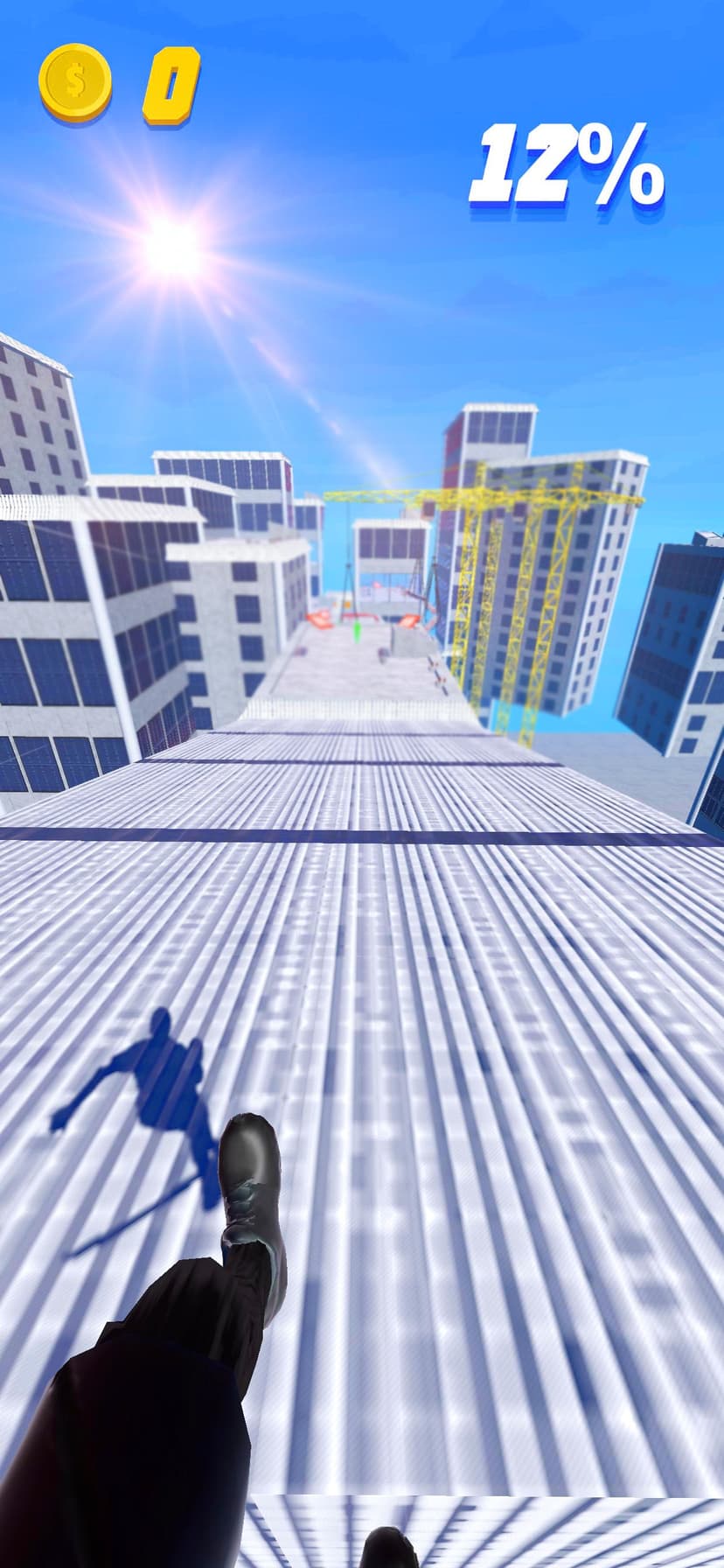 Rooftop Ninja Run screenshot 6 - screenshot