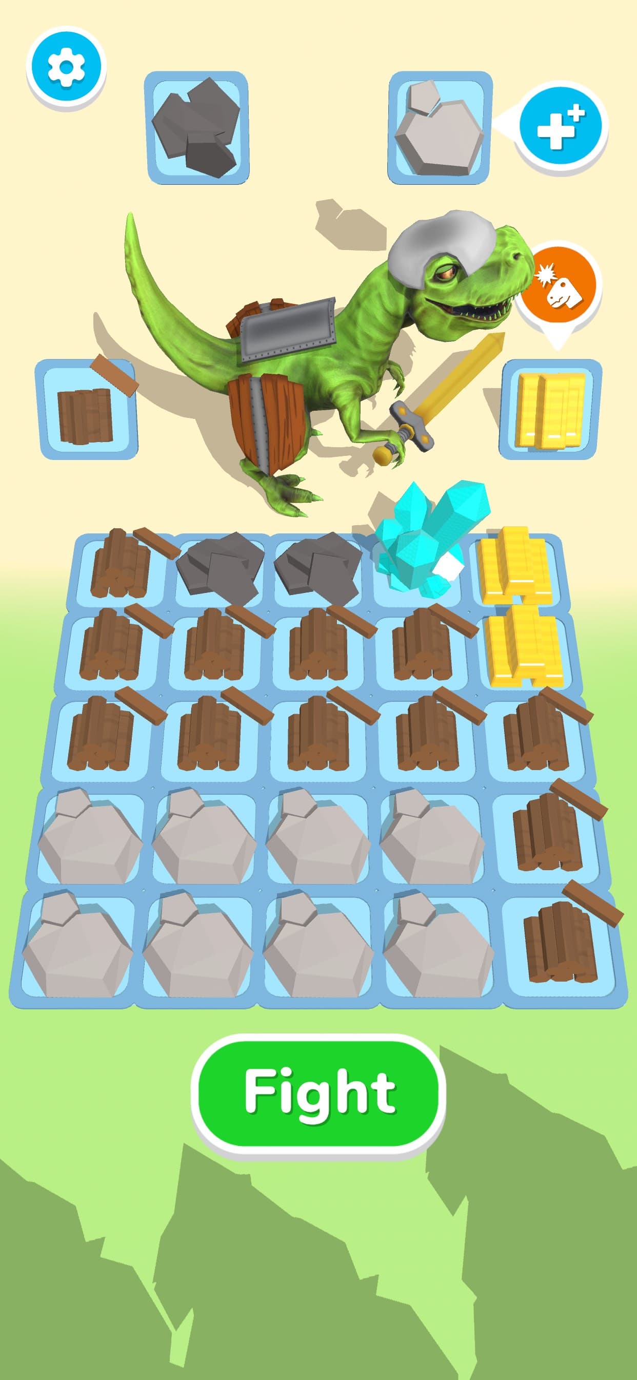 Dino World: Merge & Fight screenshot 2 - screenshot