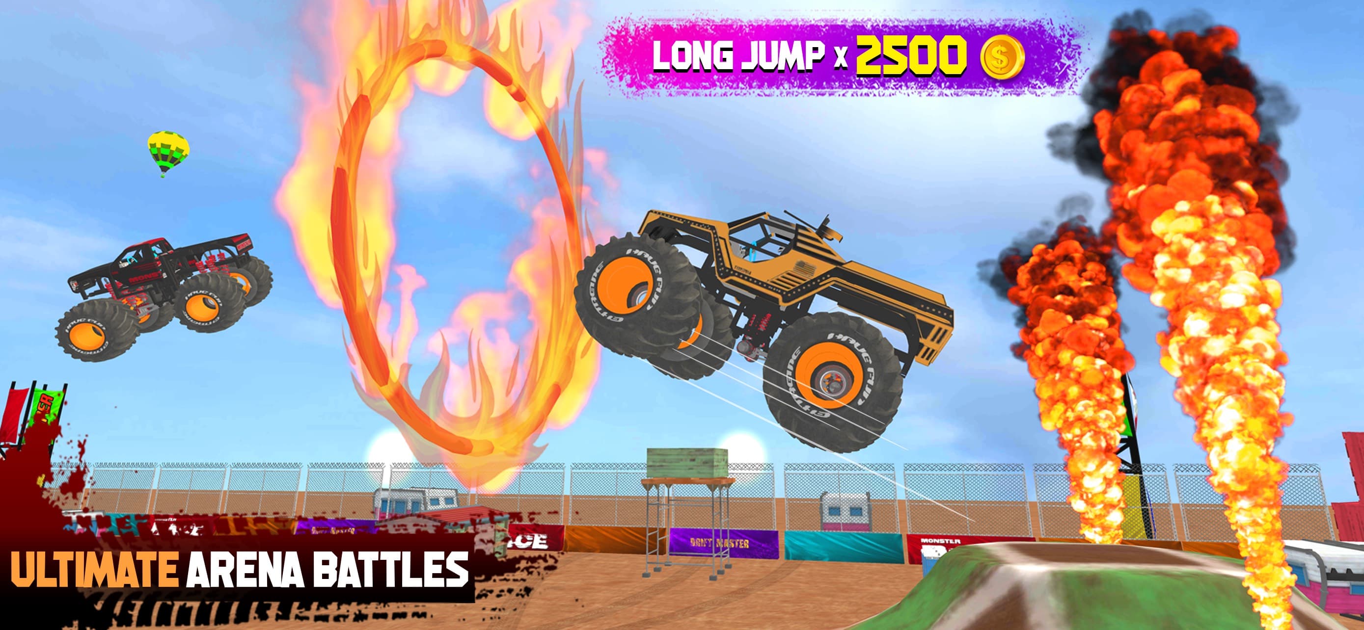 Monster Truck Freestyle Arena screenshot 1 - screenshot