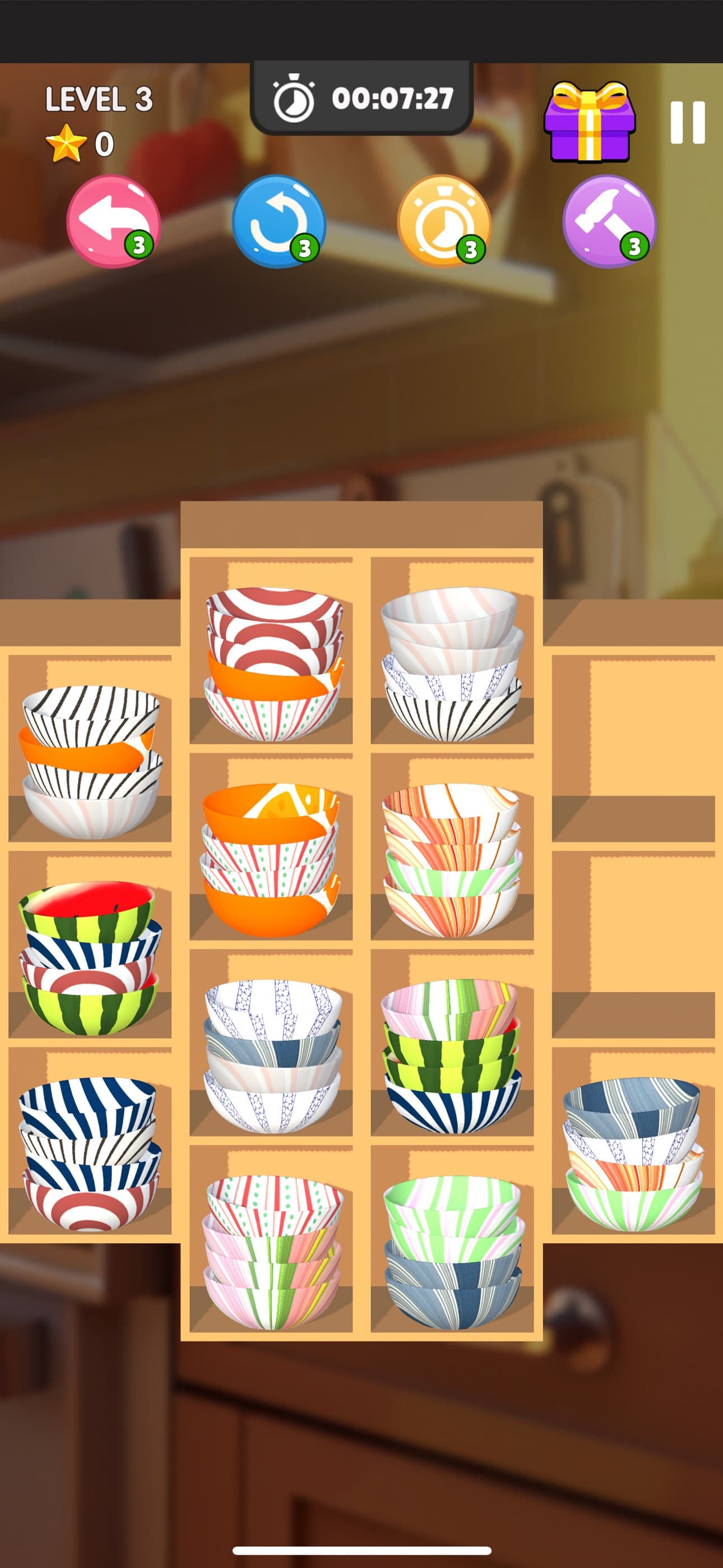 Bowl Sort Bonanza Match Game screenshot 5 - screenshot