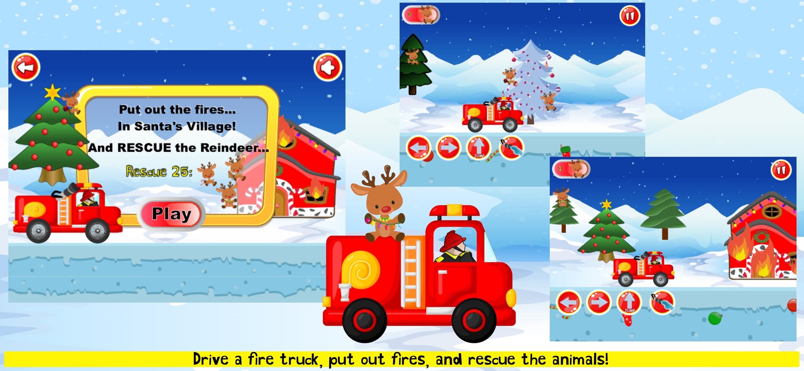 Fireman Game Fire-Truck Games screenshot 2 - screenshot