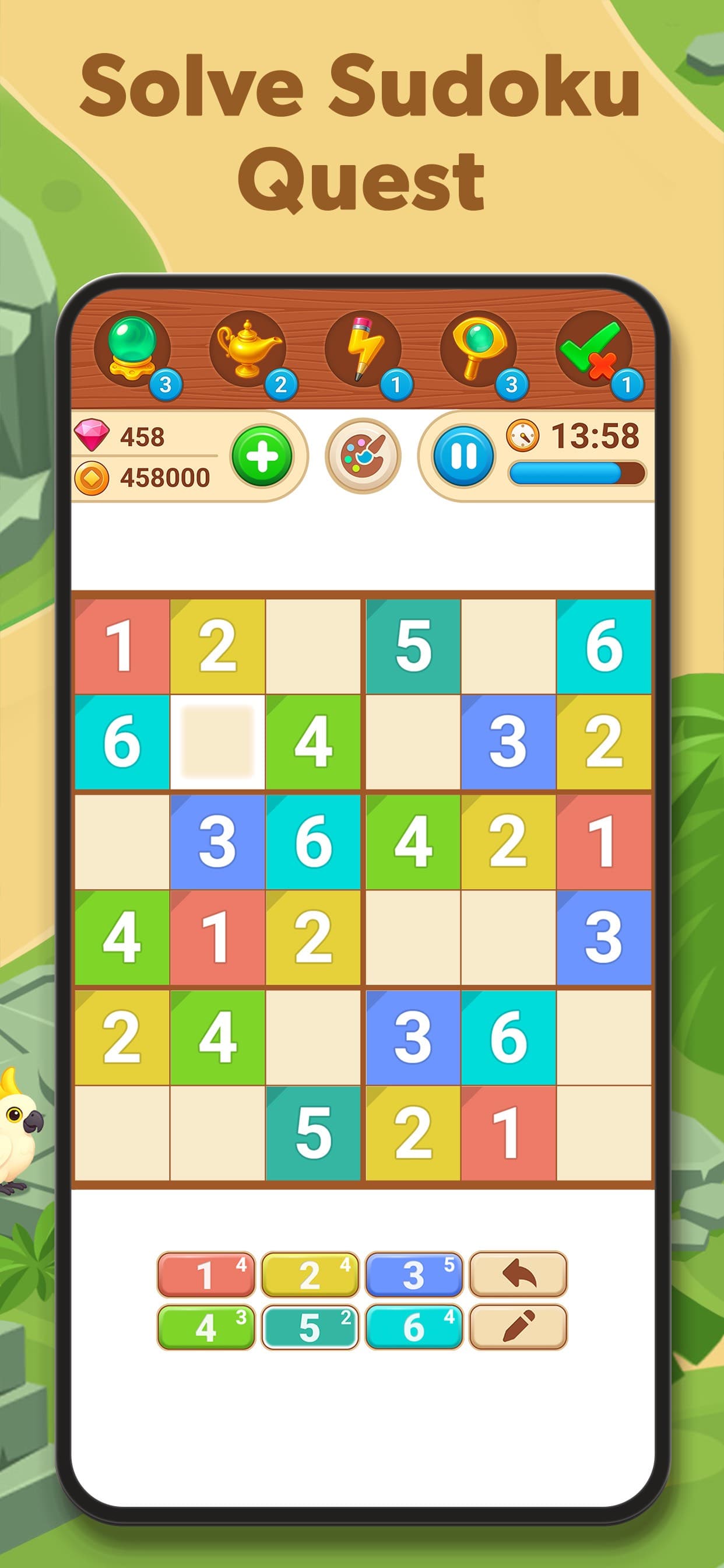 Sudoku Quest - Puzzle Games screenshot 1 - screenshot