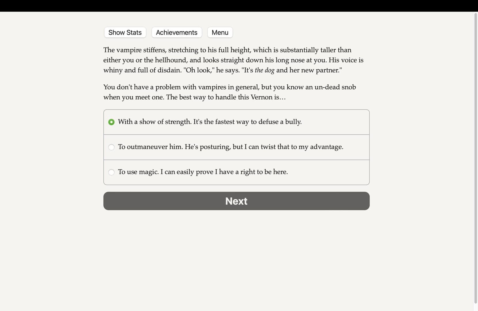 Null - screenshot