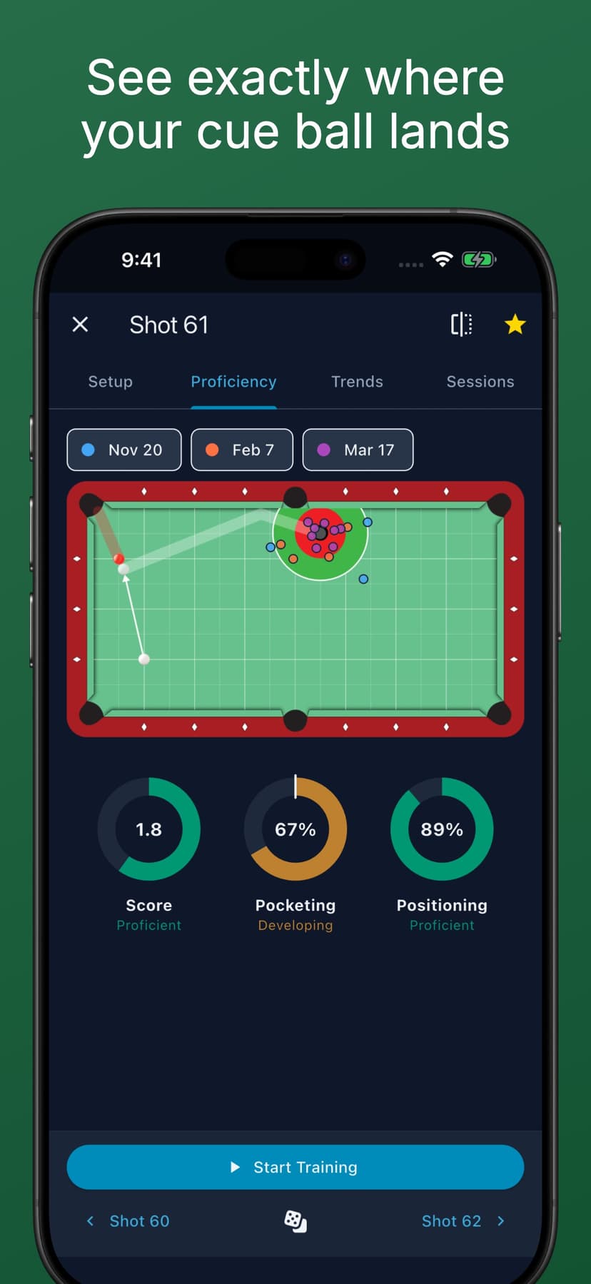 Bullseye Billiards screenshot 4 - screenshot