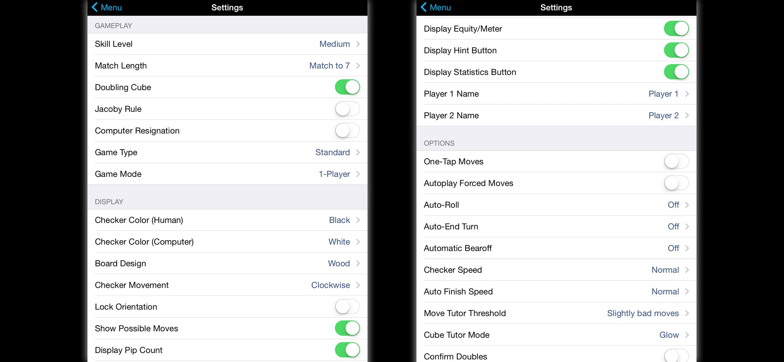 Backgammon NJ HD screenshot 5 - screenshot