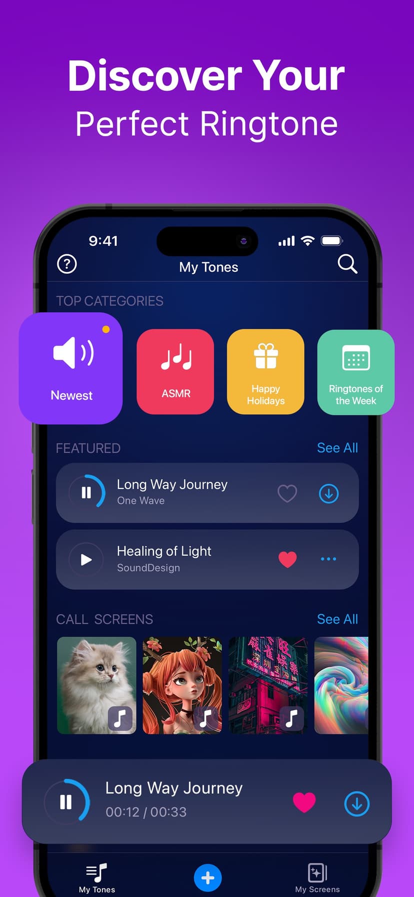 Ringtones for iphone: Ringtune screenshot 3 - screenshot