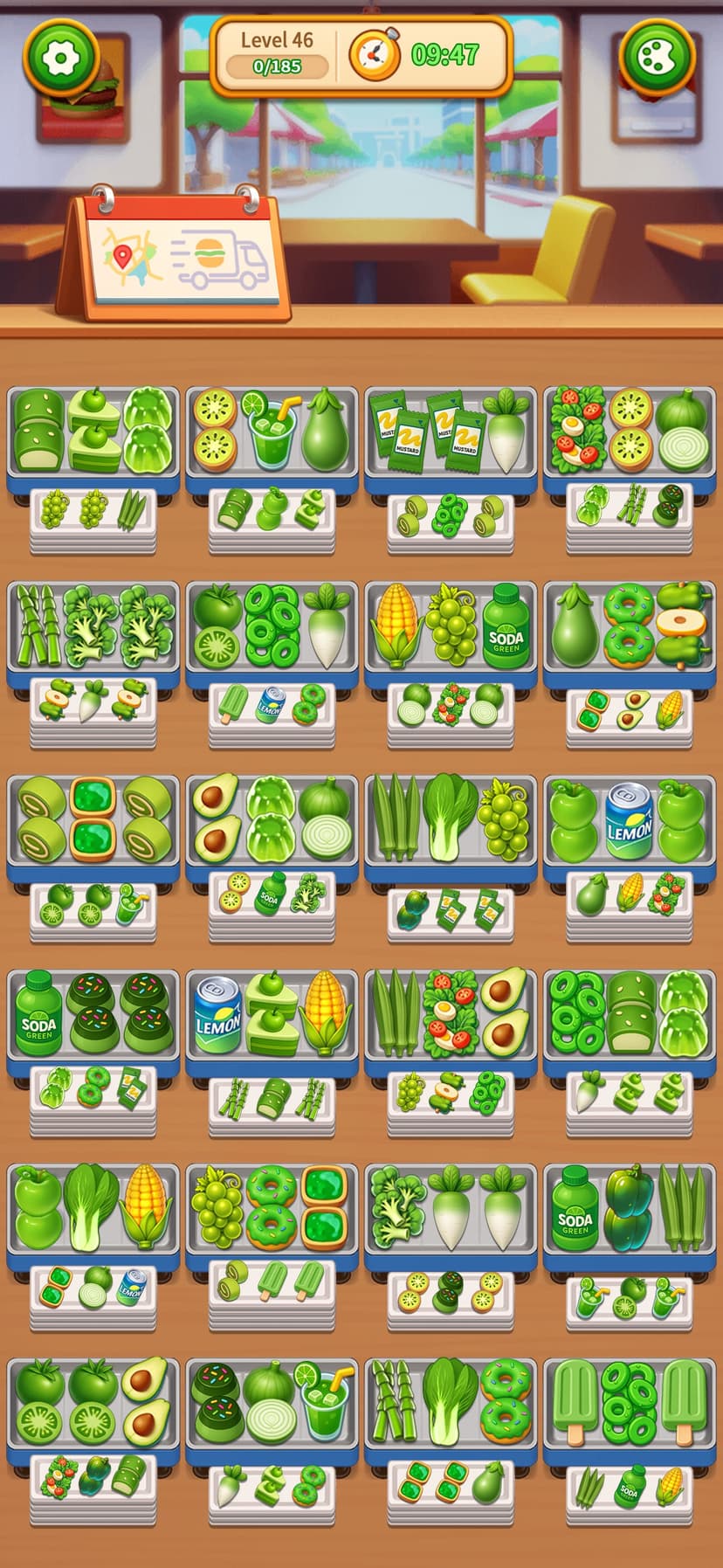 Grill Sort - Food Sorting Game screenshot 3 - screenshot