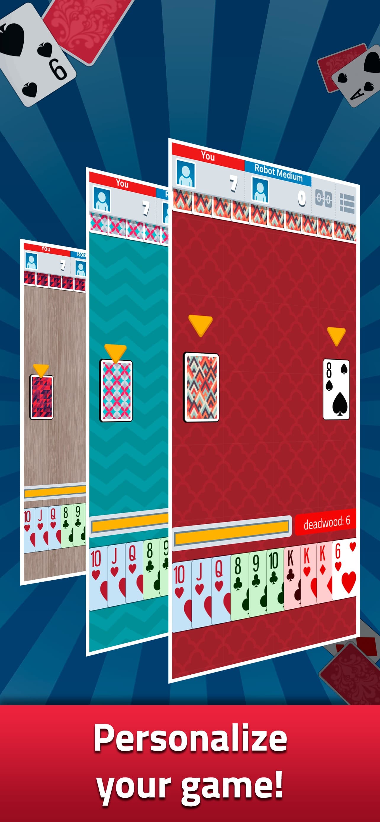 Gin Rummy - Classic Card Game screenshot 4 - screenshot