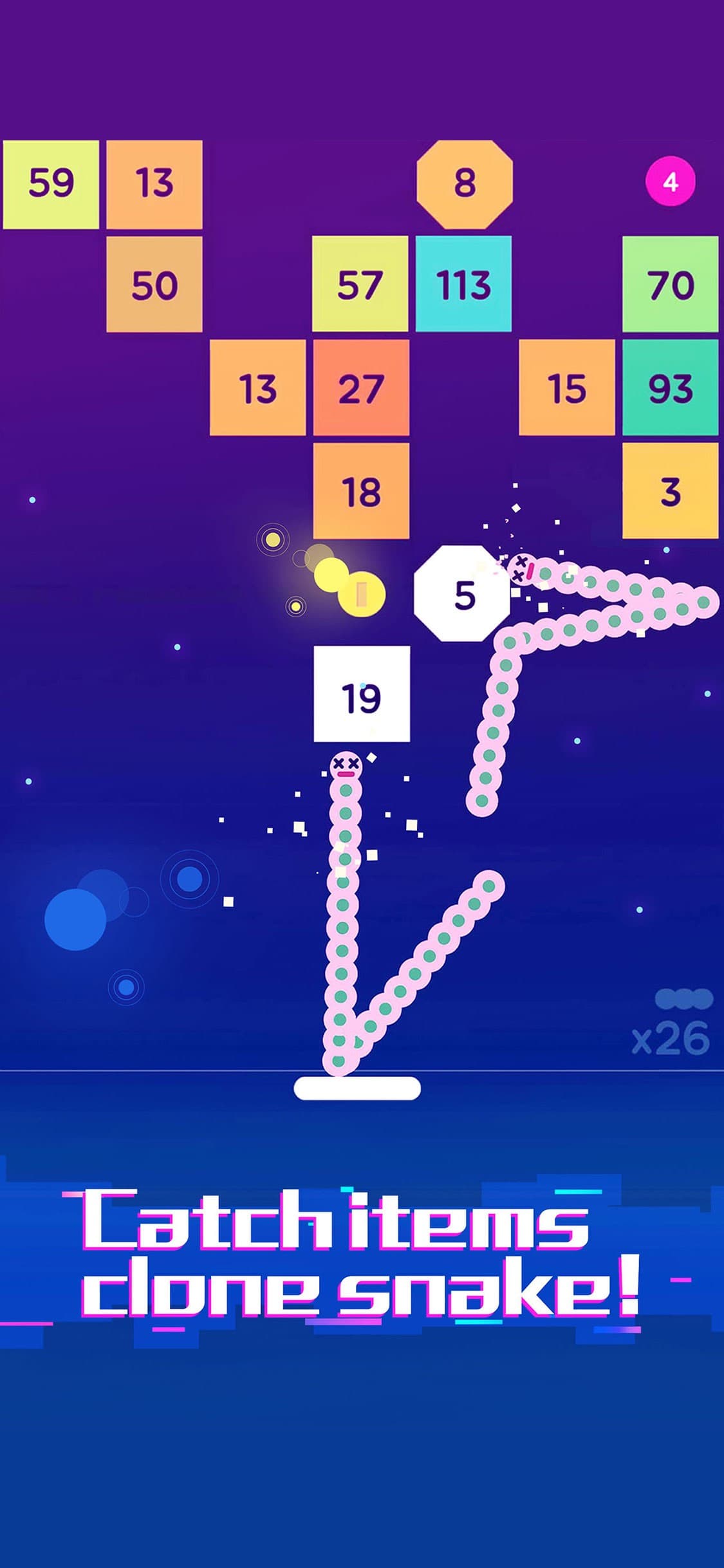 Snake Bricks-Bounce Balls screenshot 5 - screenshot