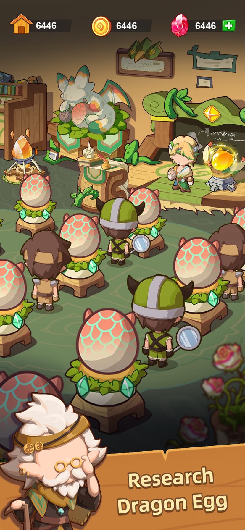 Idle Dragon School—Tycoon Game screenshot 1 - screenshot