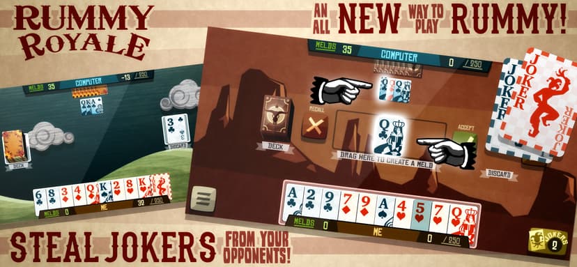 Rummy Royale! screenshot 1 - screenshot