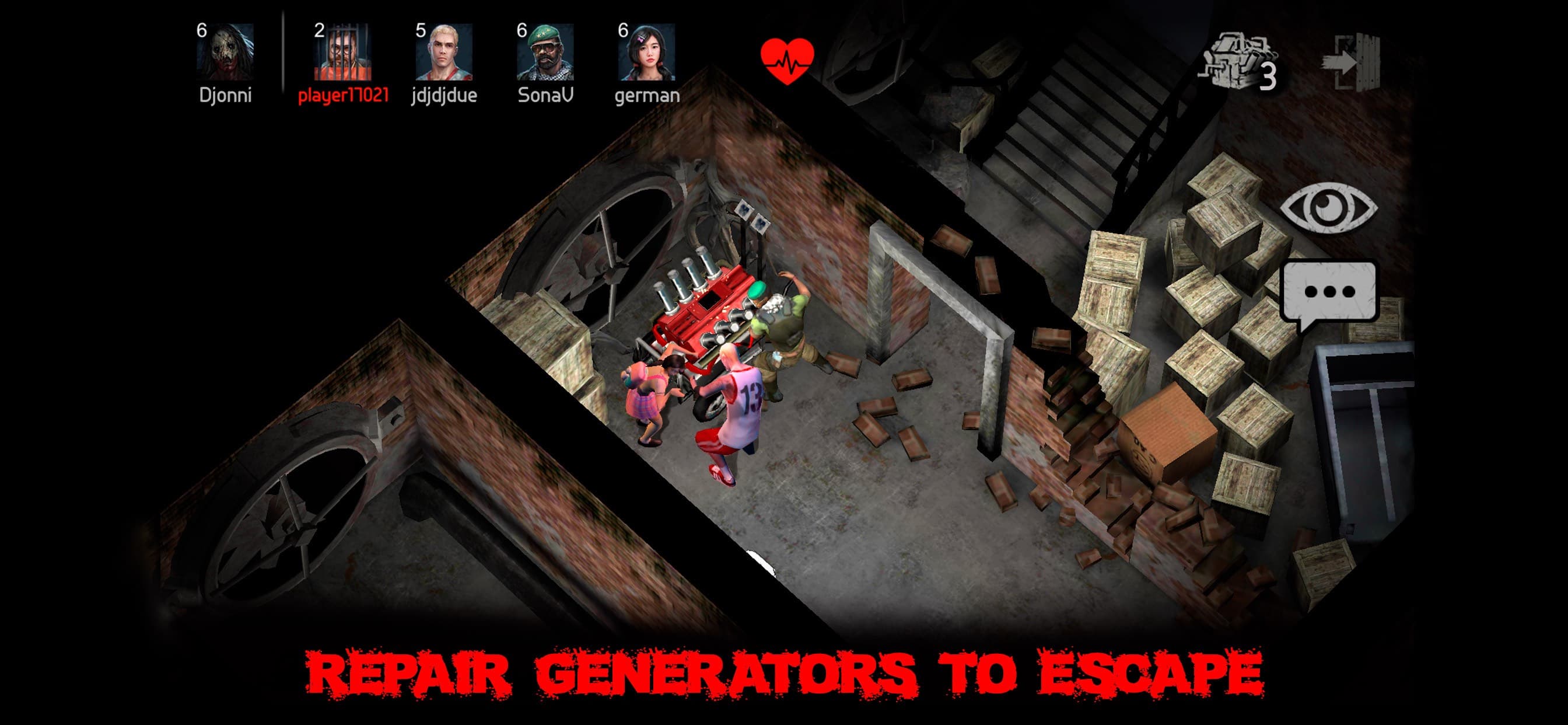 Horrorfield Multiplayer Horror screenshot 5 - screenshot