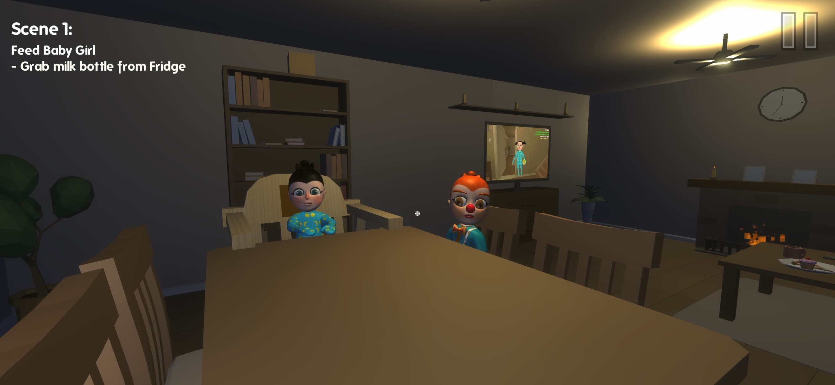 Baby Kids In Scary House 2 screenshot 1 - screenshot