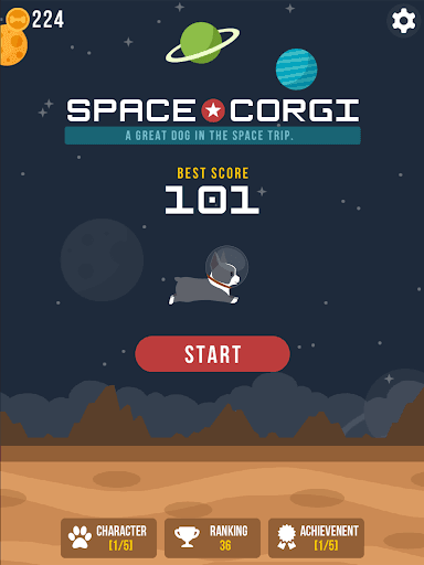 Space Corgi - Jumping Dogs screenshot 9 - screenshot