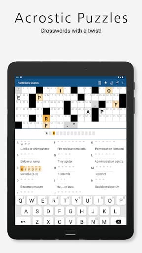Acrostic Crossword Puzzles screenshot 8 - screenshot