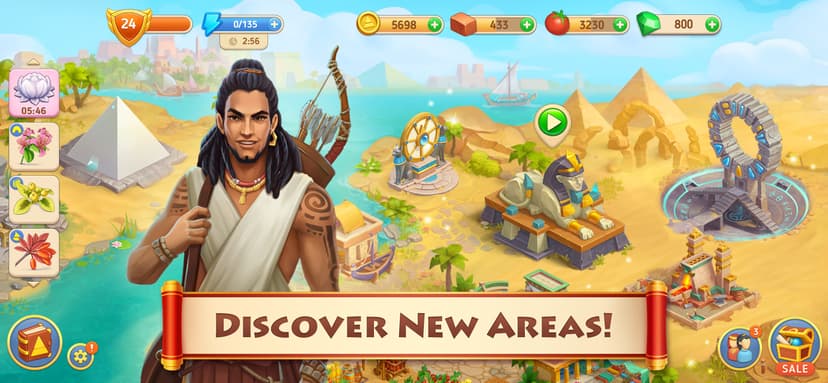 Cradle of Empires・Match 3 game screenshot 5 - screenshot