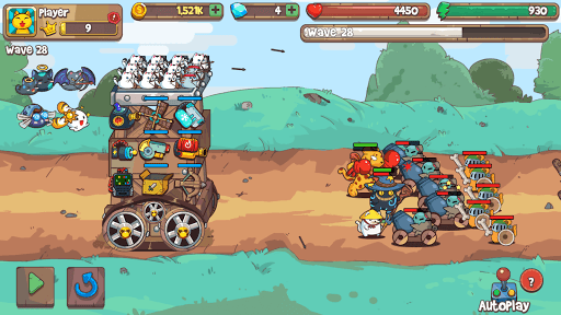 CatnRobot Idle TD: Battle Cat screenshot 5 - screenshot