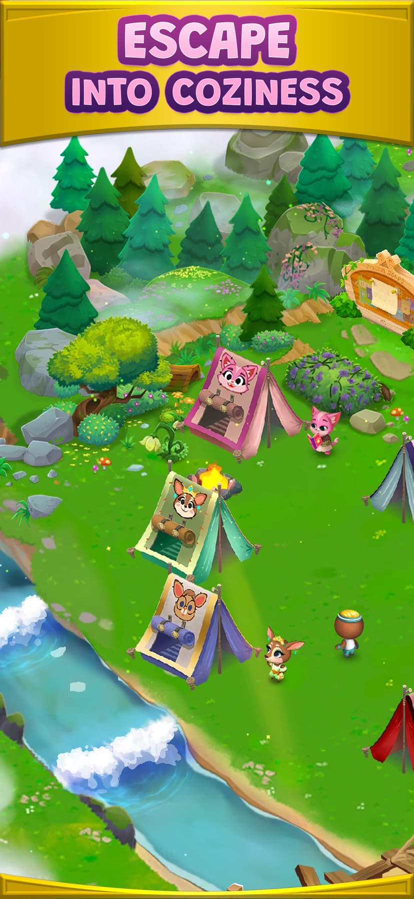 Jellyvale: A Match Tale screenshot 1 - screenshot