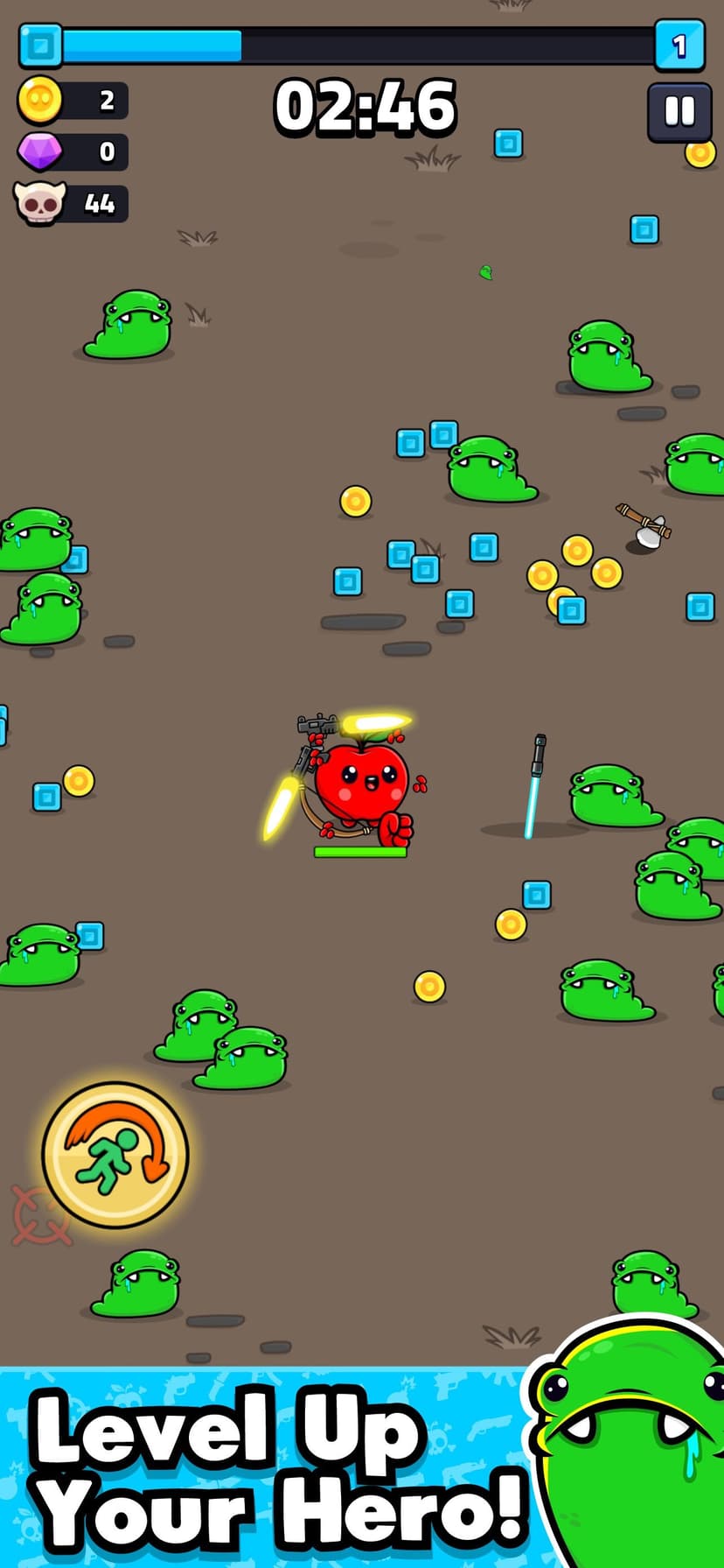 Apple Grapple: Survivor screenshot 3 - screenshot